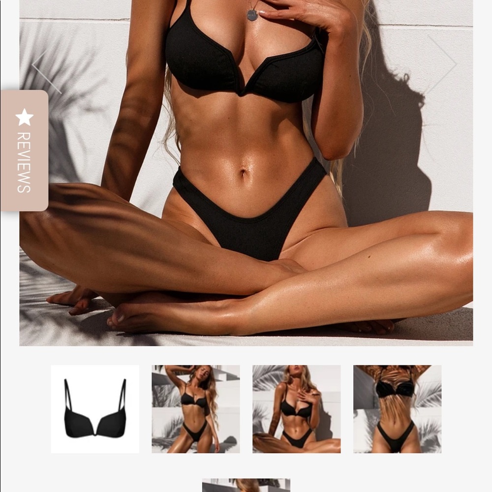 NWOT Somerfield Swim Ribbed Bikini